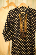Embellished Tunic & Embroidered Trouser Set