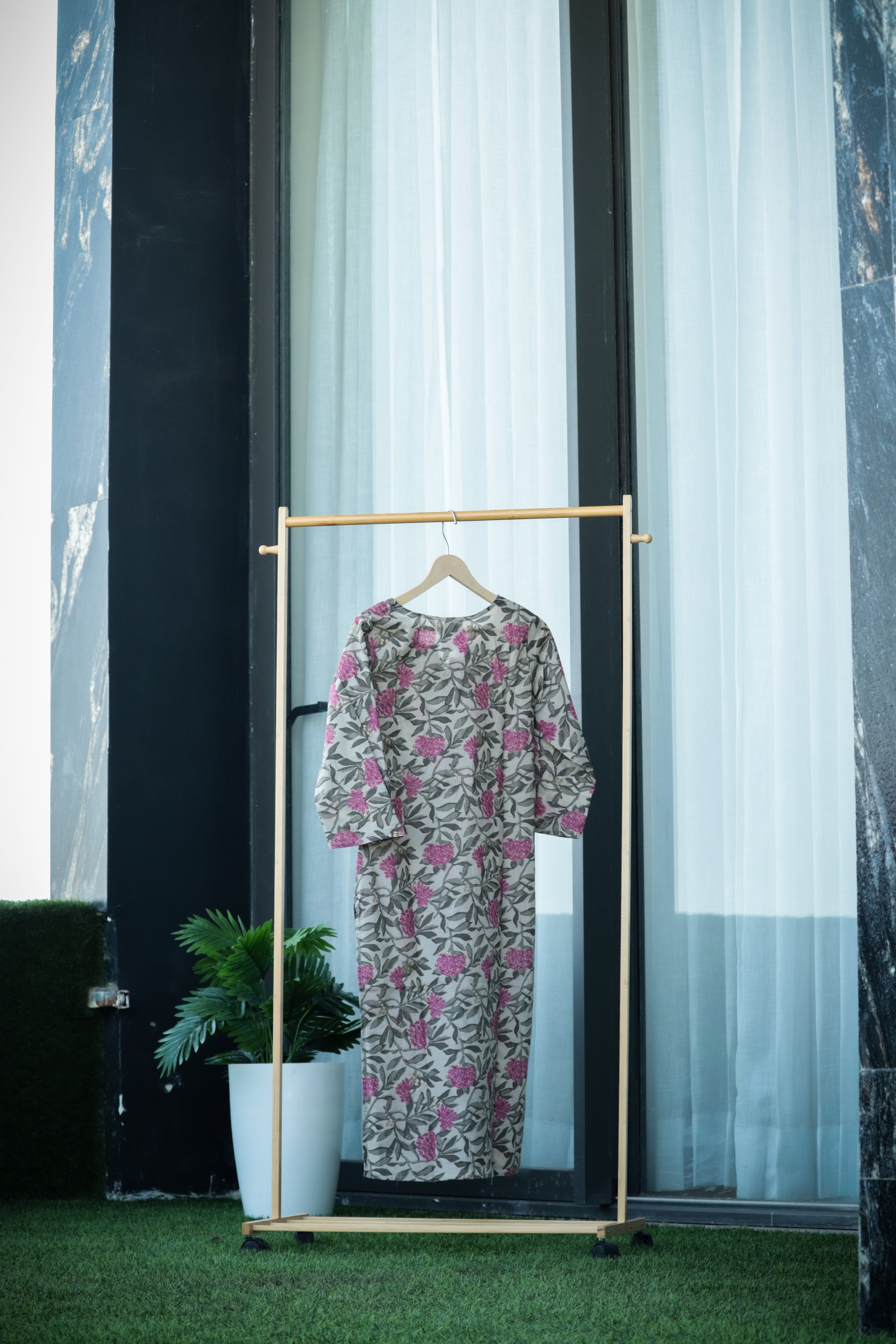 Sage & Blossom Straight Kurti