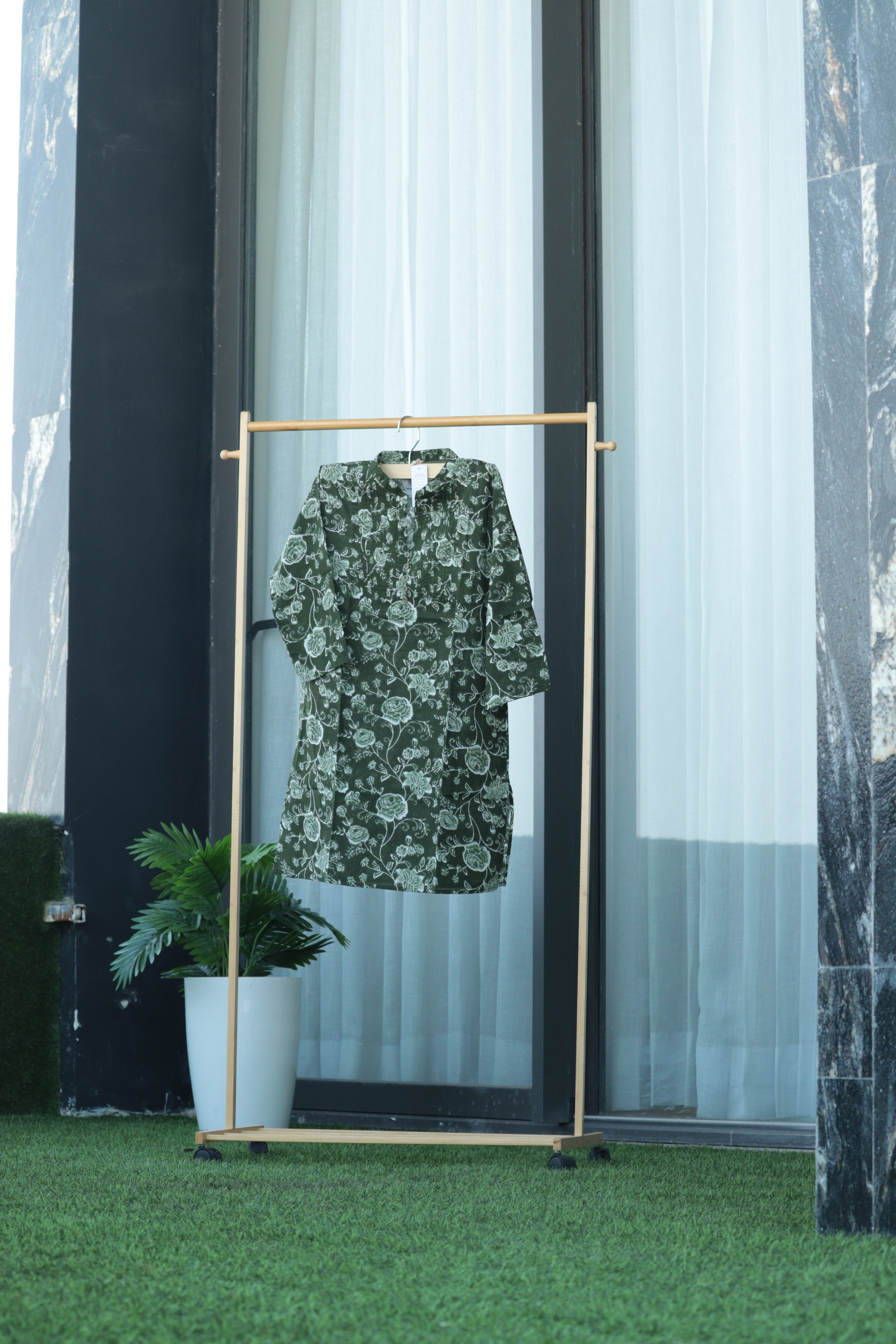 Olive Garden Floral Standalone Kurti