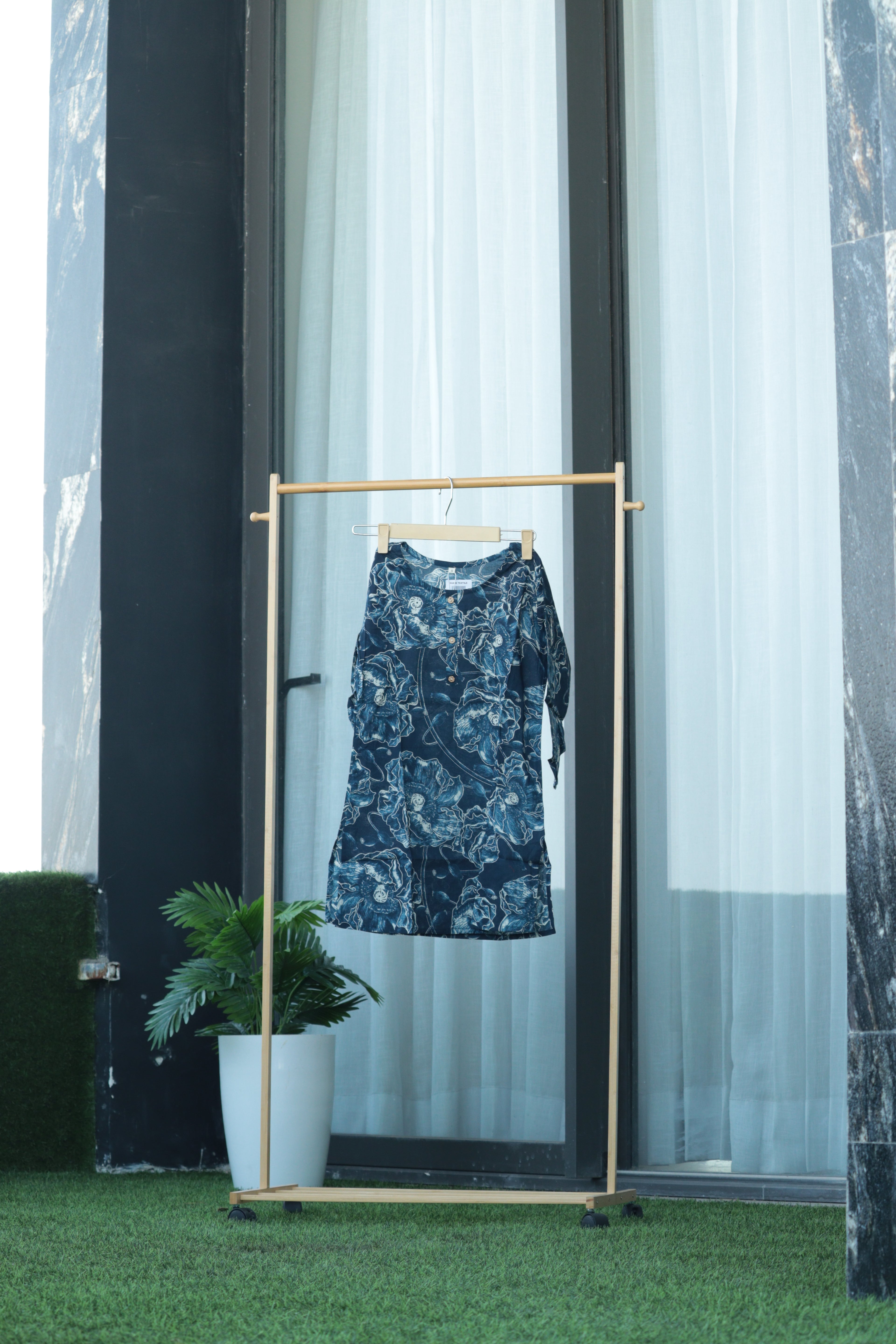 Indigo Blossom Standalone Kurti