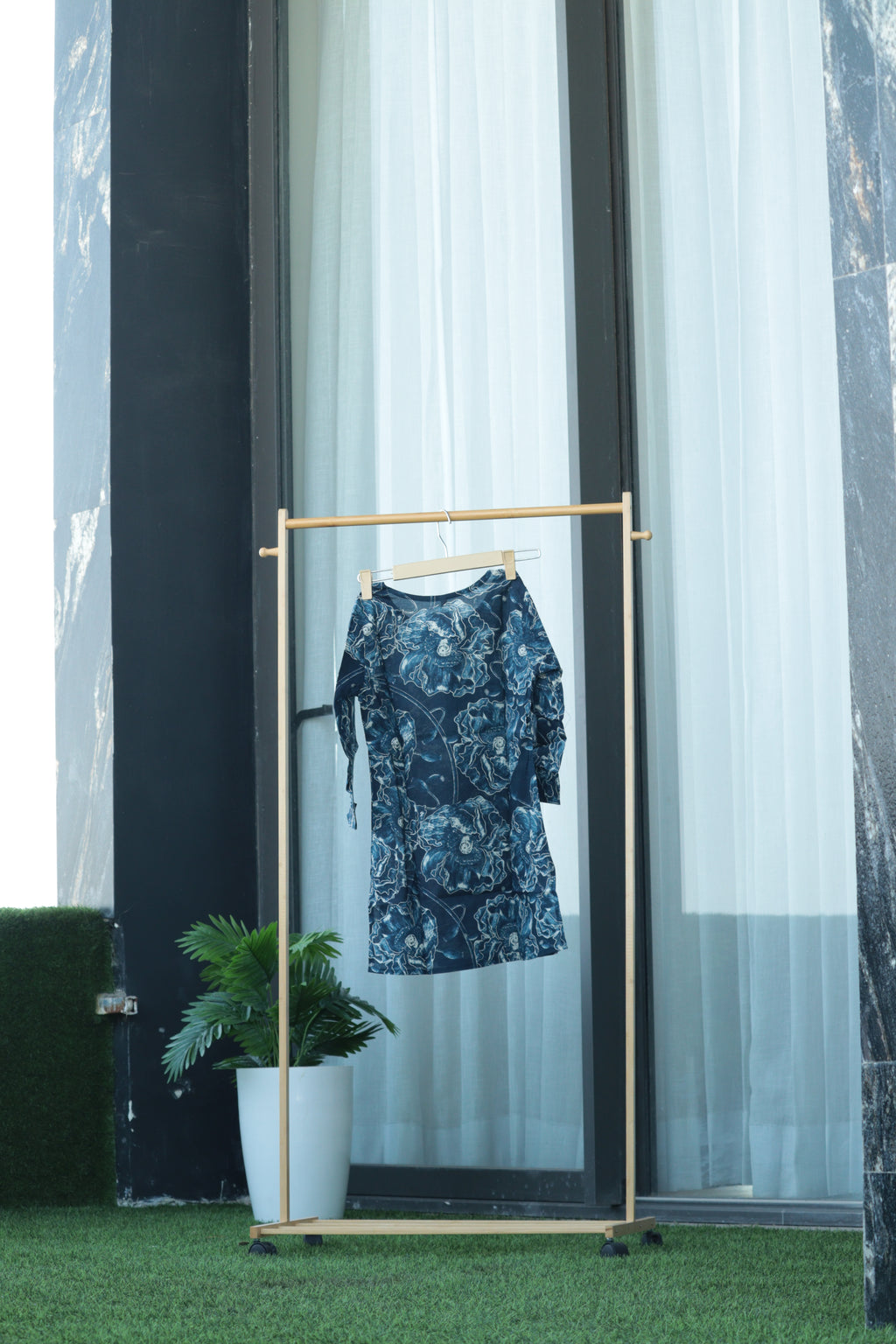 Indigo Blossom Standalone Kurti