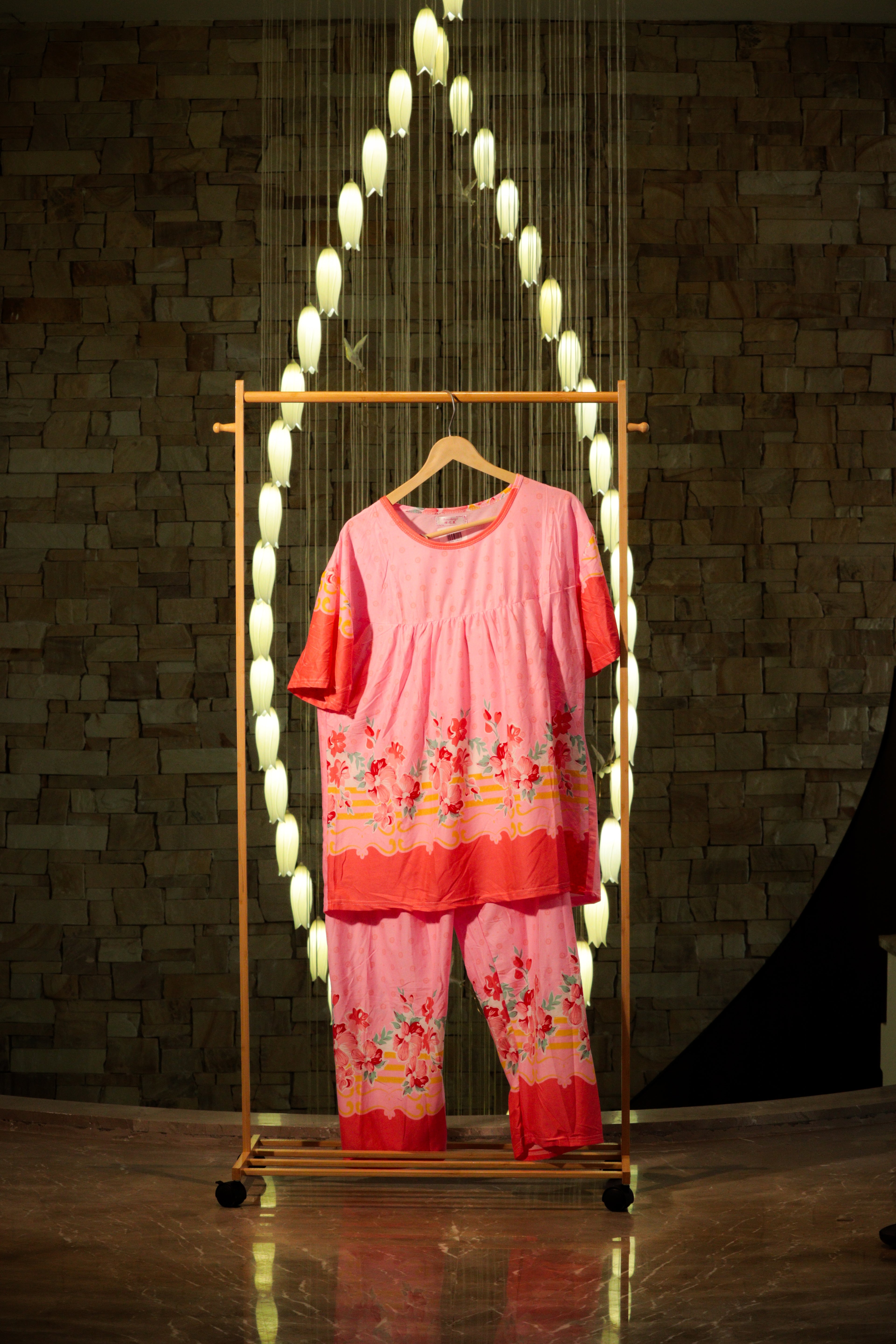Vibrant Floral Sleepwear Set