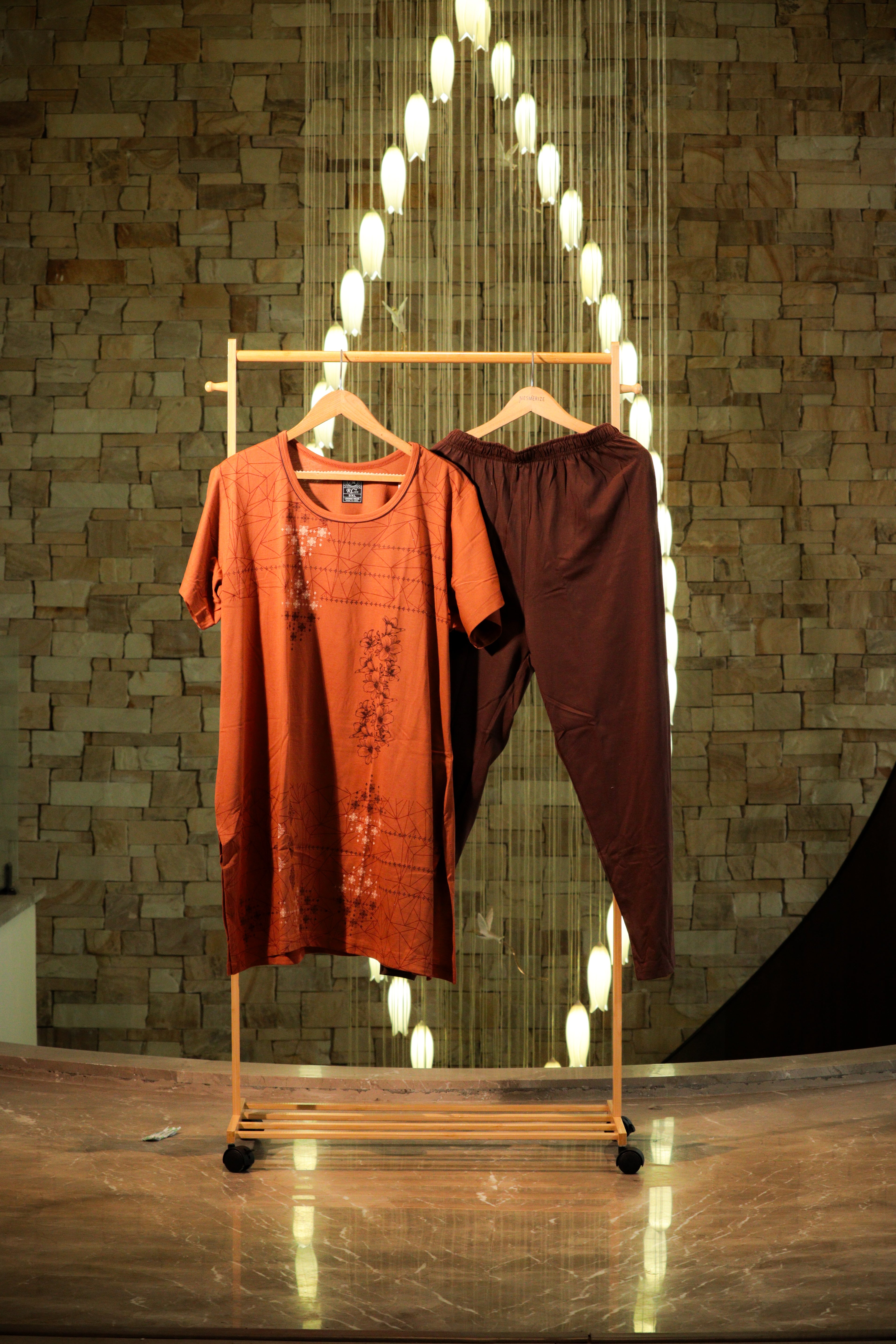 Earthy Comfort Two-Piece Loungewear Set