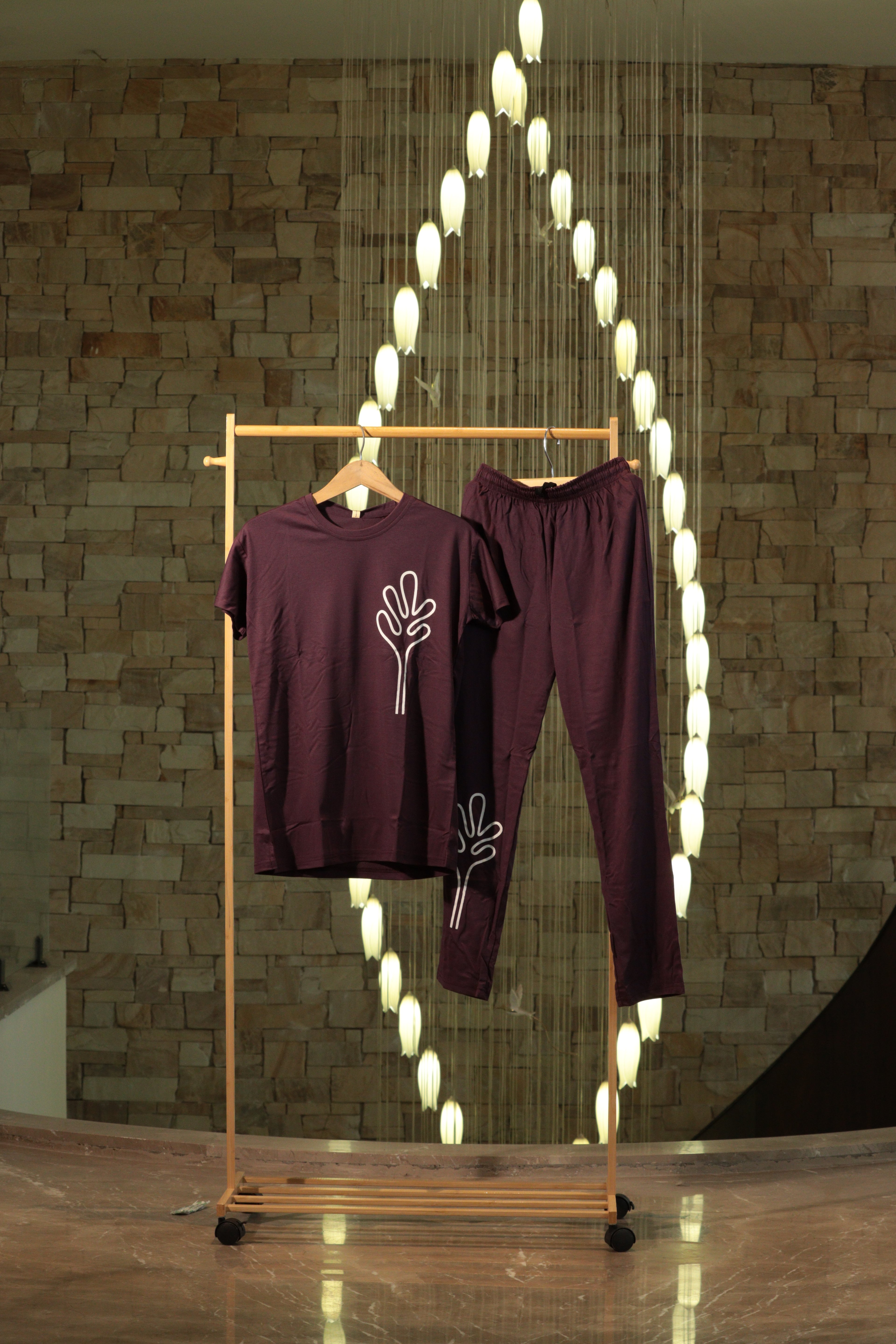 Floral Graphic Lounge Set