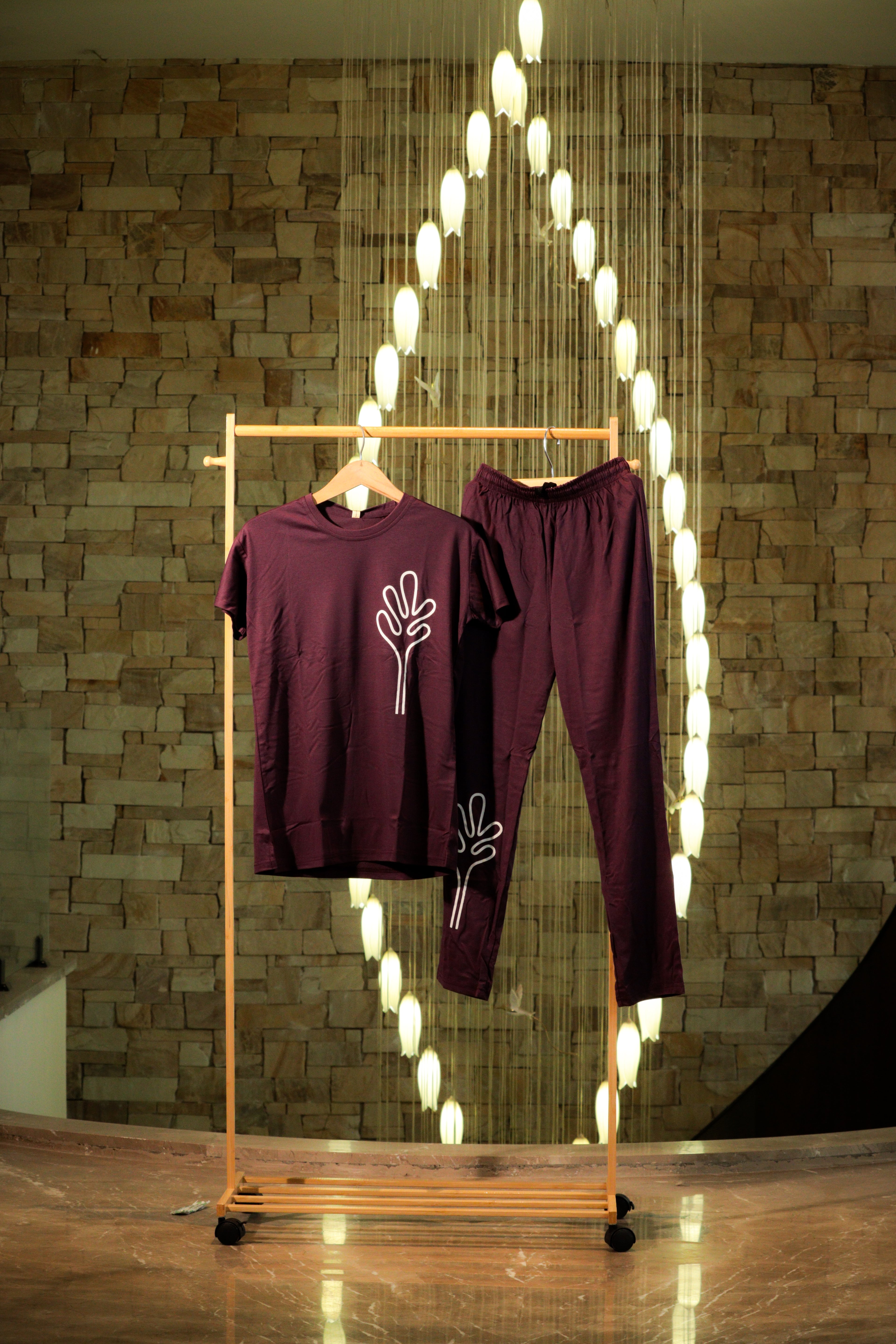 Floral Graphic Lounge Set