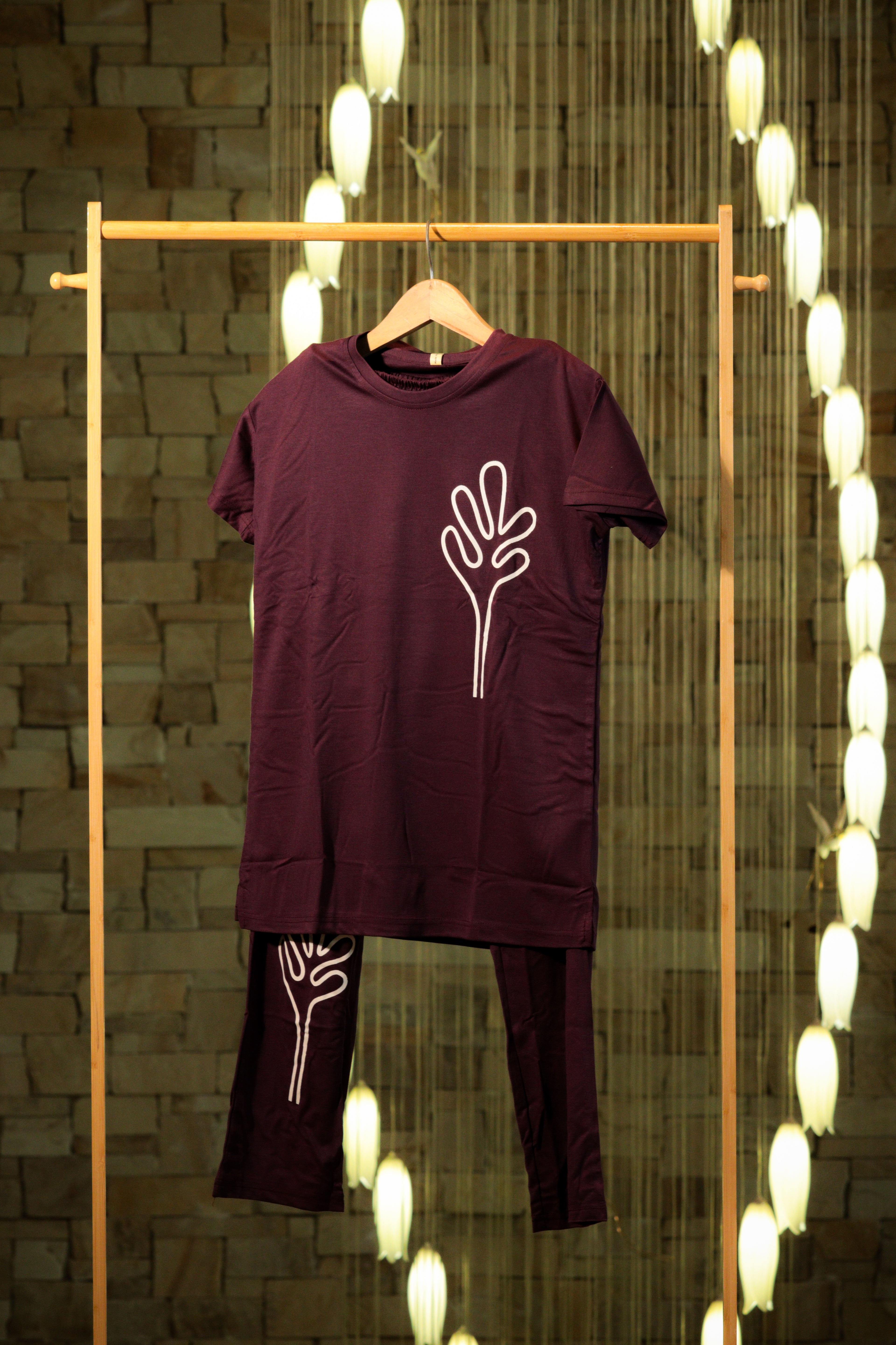 Floral Graphic Lounge Set