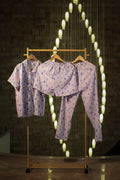Whimsical Three-Piece Lounge & Pyjama Set